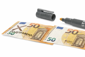 Детекторна писалка за фалшиви евро банкноти – комплект 5 бр.